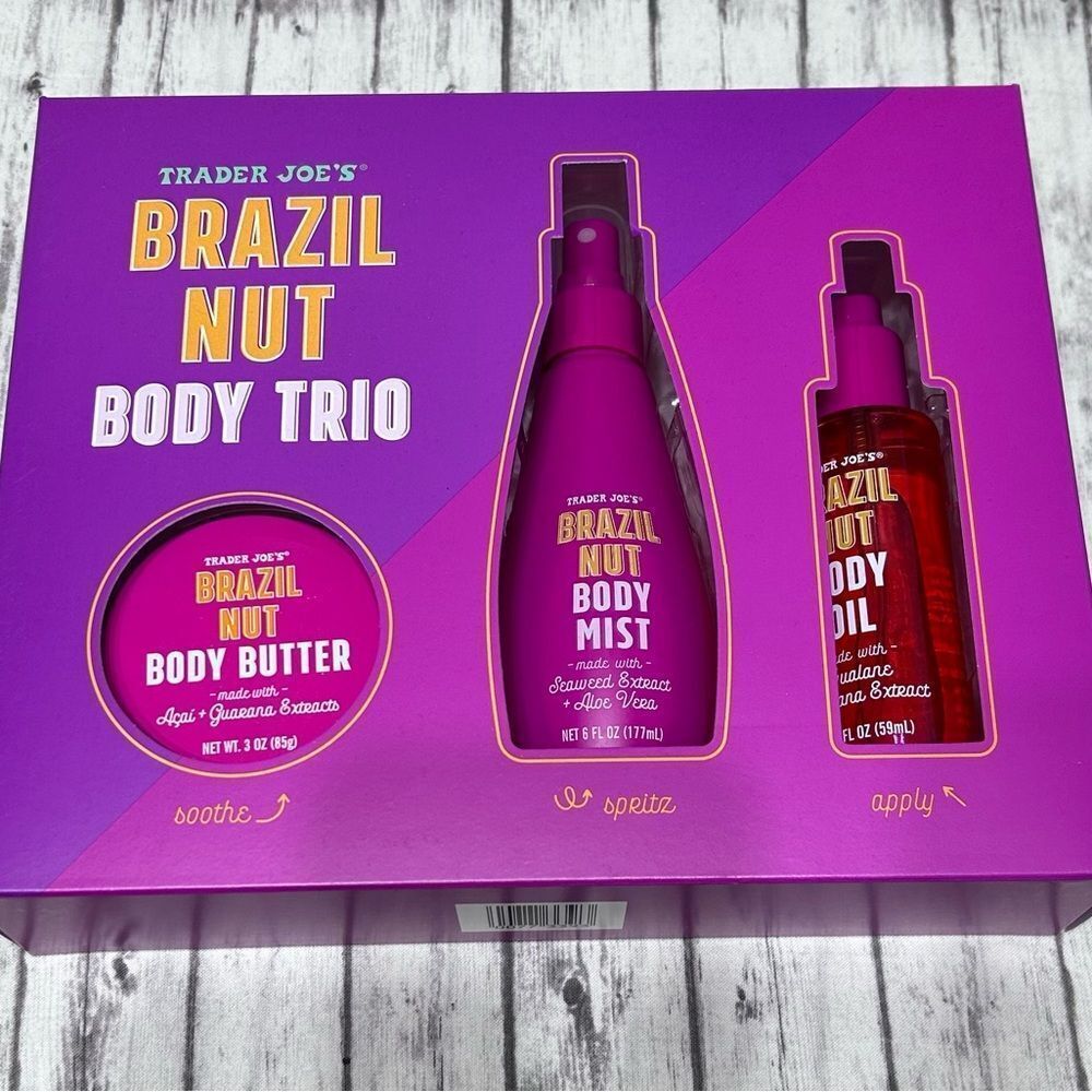 Trader Joe’s Brazil Nut Body Trio Gift Set